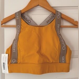 NWT Outdoor Voices // Snacks Bra in Cider // XS